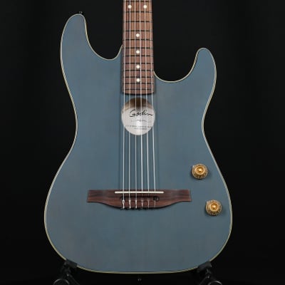 Godin G-Tour Nylon Acoustic Electric Guitar Arctik Blue 2023 (052233000045) for sale