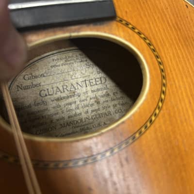 Gibson Style A Mandolin 1914 - Natural image 4