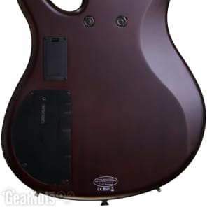 Yamaha TRBX505 5-string Bass Guitar - Translucent Brown image 4