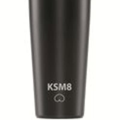 Shure KSM8/B Dualdyne Cardioid Dynamic Handheld Vocal Microphone Black image 1