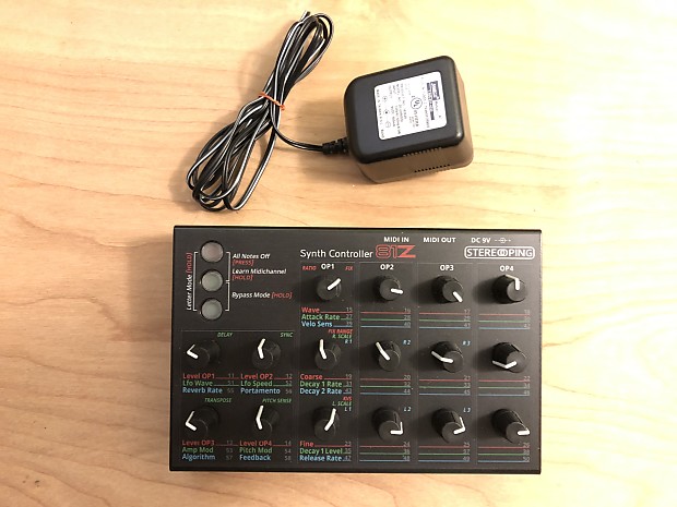 Stereoping 81Z Midi Controller for Yamaha TX81Z | Reverb