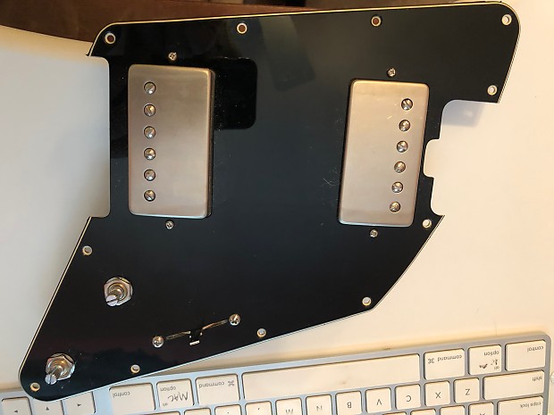 Lindy Fralin Pure PAF Humbuckers (2017) with Brushed Nickel Covers - PICK GUARD NOT INCLUDED imagen 1