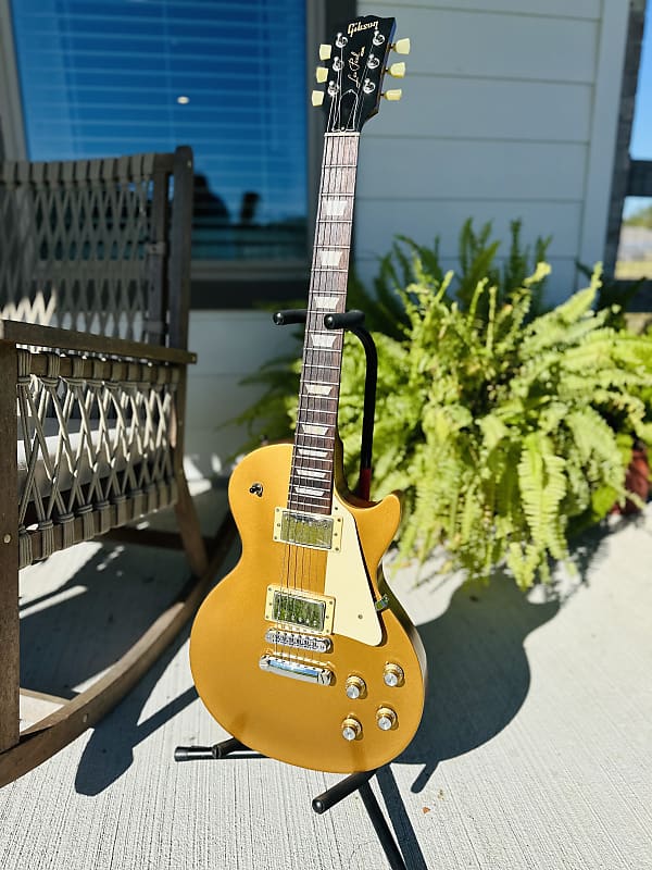 ギター Gibson Les Paul Tribute 2018 Gold Top Gibson Les Paul Tribute Satin Goldtop 2018 – Chicago Music Exchange