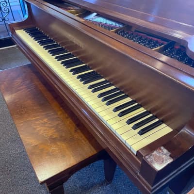 Baldwin Model G Grand Piano | Satin Mahogany | SN: 60602 image 4