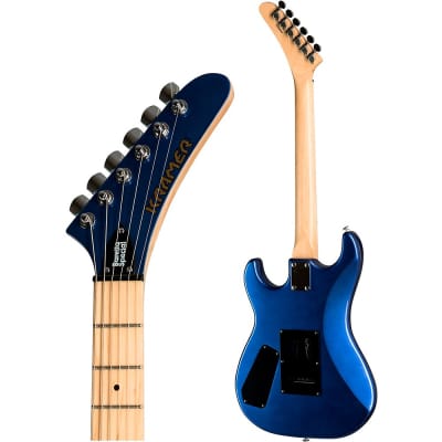 Kramer Baretta Special Maple Fingerboard Electric Guitar Candy Blue image 4