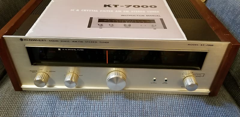 Kenwood KT 7000 Stereo Tuner Late 1960&#039;s  			