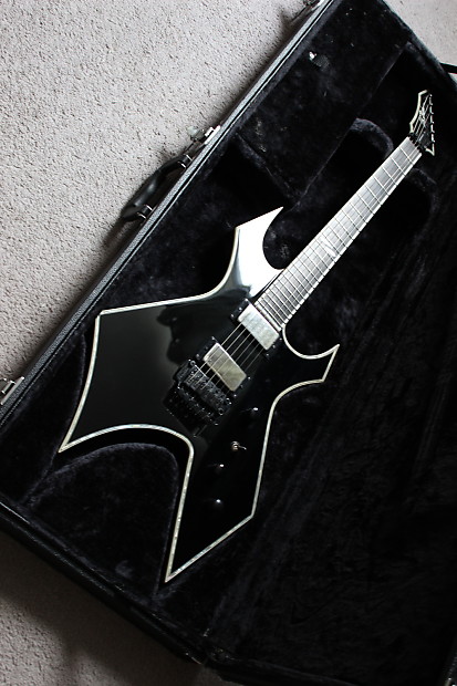 B.C. Rich Warlock Deluxe NJ Series Black | Reverb Canada