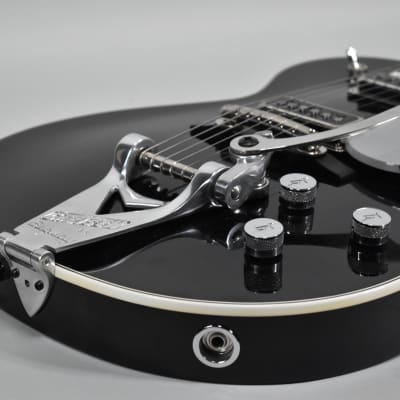 2011 Gretsch George Harrison Limited Edition Duo Jet Black Finish w/OHSC image 6