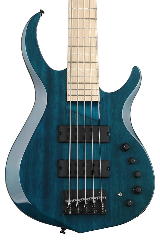 Sire Marcus Miller M2 5-string Bass Guitar - Transparent Blue | Reverb