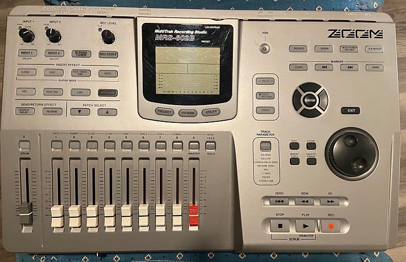 Zoom multitrack MRS802B Mid 2000s Puter Reverb