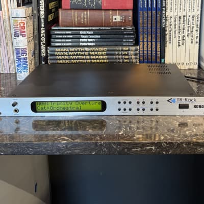 Korg Trinity TR Rackmount 32-Voice Polyphonic Workstation 1998 - Silver