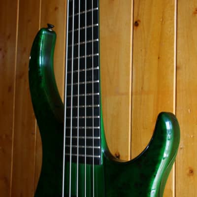 Inyen IBP-500 5 String Bass Guitar - Trans Green *Showroom Condition image 5