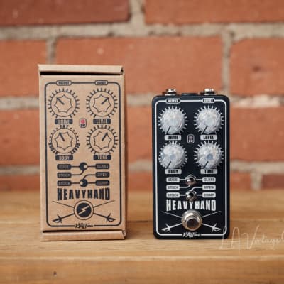 KINGTONE HEAVY HAND　MOD duellist SIDE B Kingtone 'Heavy Hand' Overdrive Pedal - Side “B” Of the