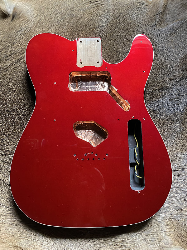 Red Telecaster body | Reverb