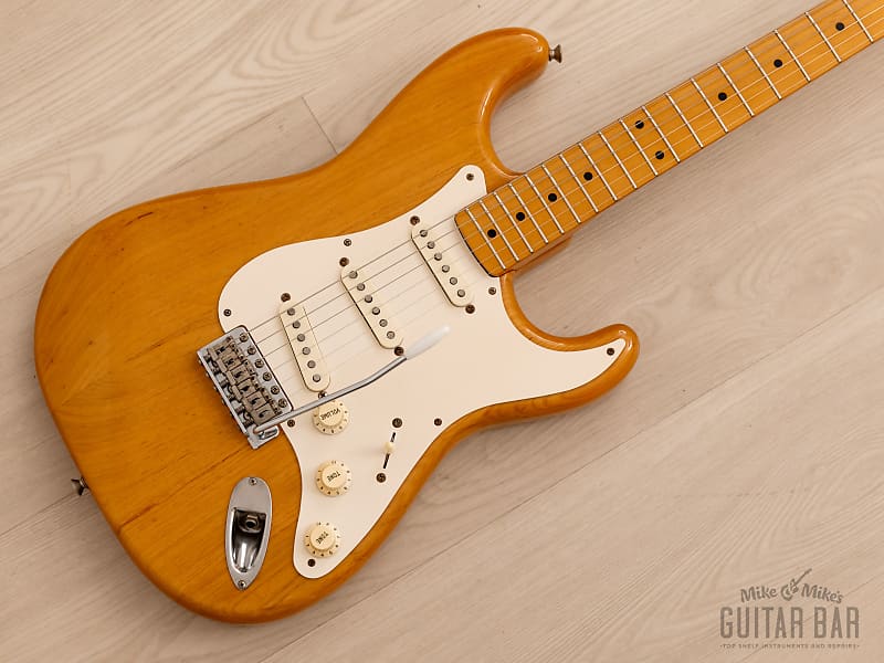 1992 Fender Custom Edition '54 Stratocaster ST54-75RV w/ Lacquer Finish,  USA Pickups & V Neck, Near-Mint, Japan MIJ