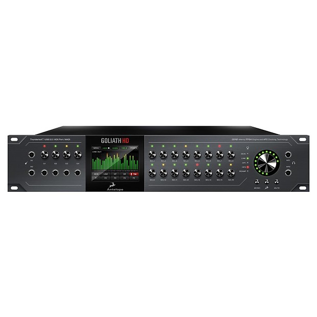 Antelope Audio Goliath HD Thunderbolt / USB 3.0 / Pro Tools HDX Audio Interface image 1