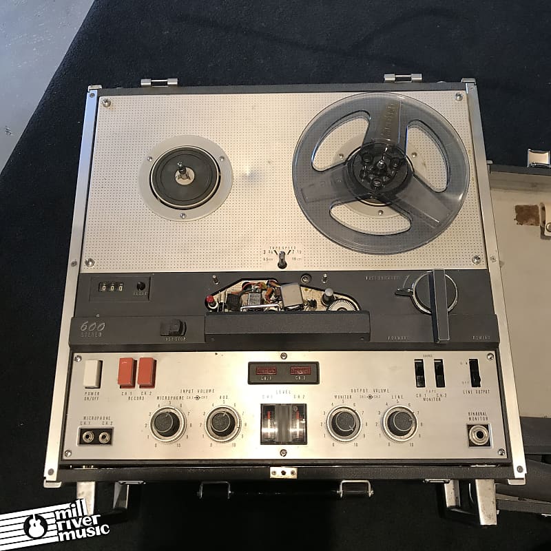 Sony TC-600 Stereo 2 channel Reel to Reel tape recorder image 1
