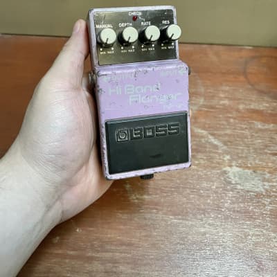 BOSS Hi Band Flanger HF-2 ジャンク品 Boss HF2 Hi Band Flanger Pedal - Used