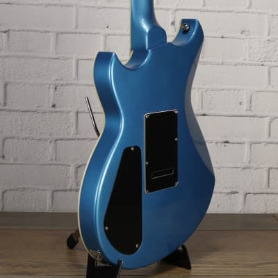 Reverend Reeves Gabrels Dirtbike Electric Guitar Metallic Blue *B-Stock* #55358-2 image 4