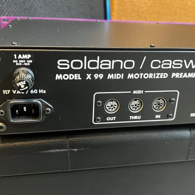 Soldano Caswell X99 Guitar Preamp Midi Motorized Preamplifier - rare! image 9