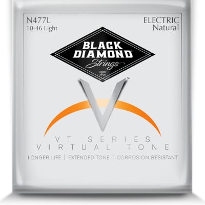 Black Diamond Guitar Strings 3-Pack Electric Light 010-046 image 2