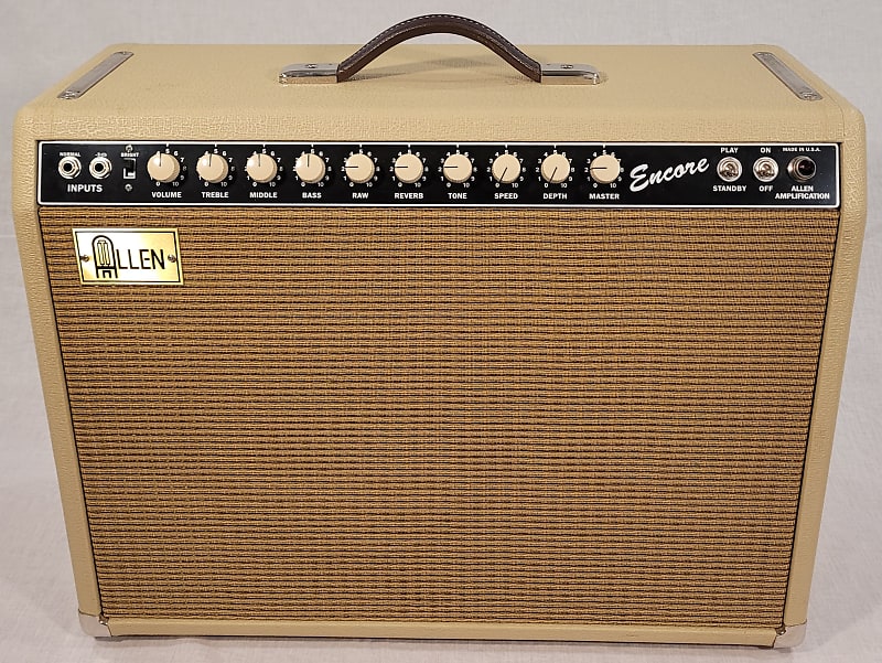 Allen Amplification Encore 2010 Handwired 1x12 Tube Combo Amp | Reverb