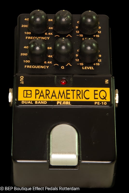 Pearl PE-10 Parametric EQ デュアルバンドEQ 日本製