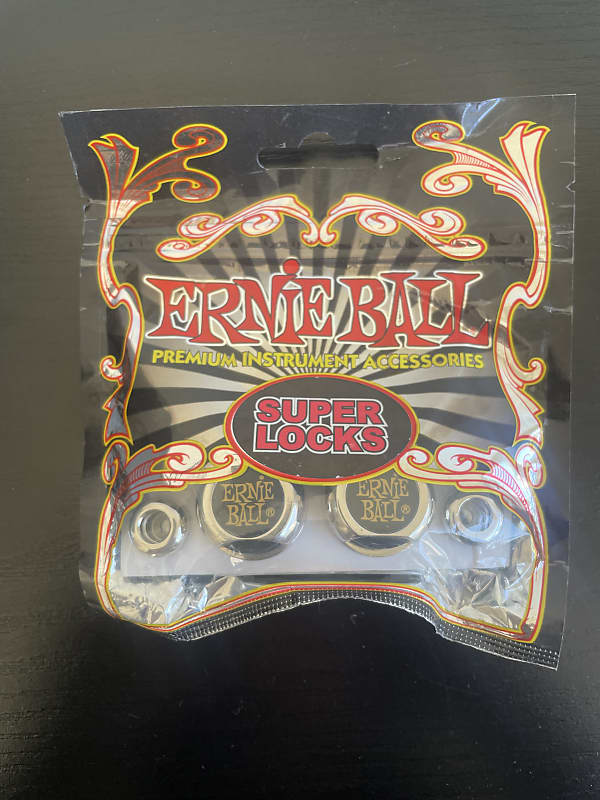 NEW Ernie Ball Super Locks Strap Lock System Reverb