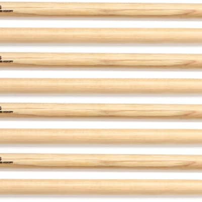 Vater Hickory Drumsticks 4-pack - 5B - Nylon Tip (2-pack) Bundle