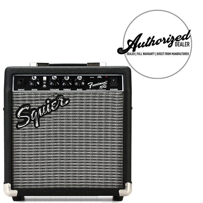 Fender Squier Frontman 10G Guitar Amp - 10 Watt 1x6'' Dual Channel Amplifier image 1