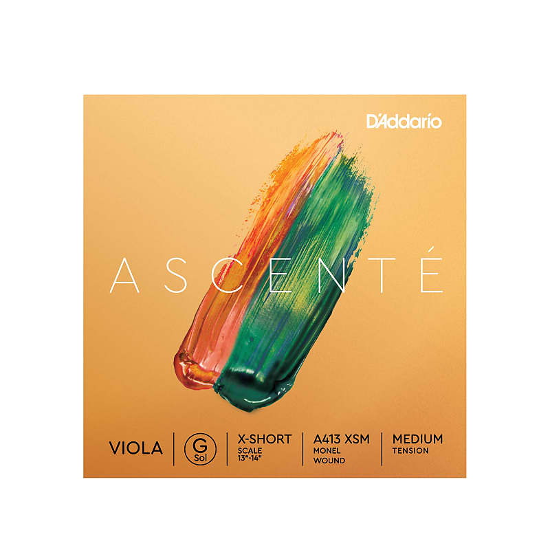 D'Addario Ascenté Viola G String, Extra-Short Scale, Medium Tension image 1