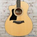 Taylor 114CE Left-Handed Layered Walnut Back and Sides Guitar x9168 (USED)