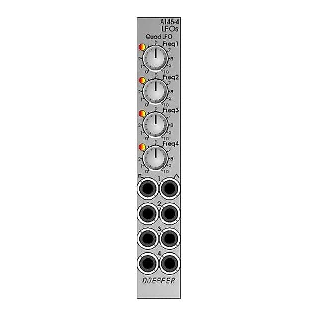 Doepfer A-145-4   Quad Low Frequency Oscillator (LFO) [Three Wave Music] image 1