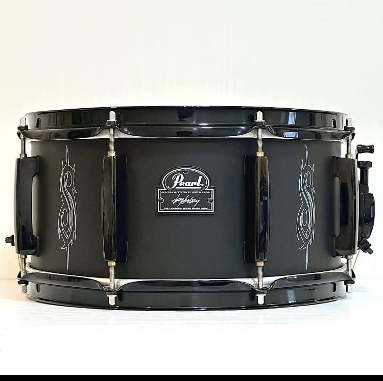 Pearl JJ1365 Joey Jordison Signature 13x6.5" Steel Snare Drum Reverb