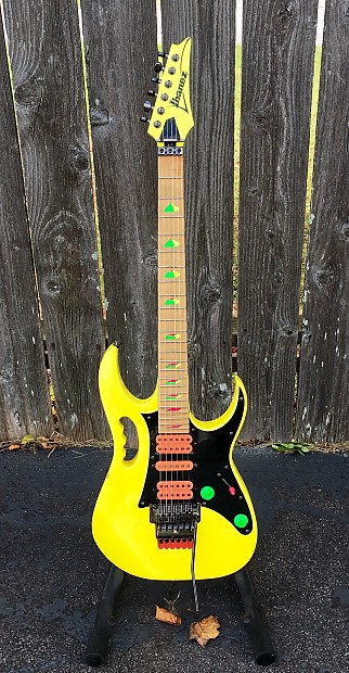 1988 Steve Vai Ibanez Jem DY 777 w/ OHSC | Reverb 1988 Steve Vai Ibanez Jem DY 777 w/ OHSC | Reverb