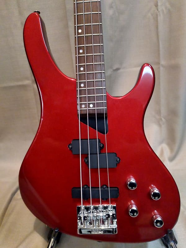 Washburn XB200 Sparkle Red Reverb