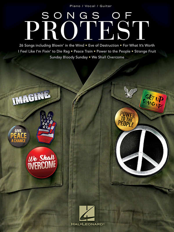 Songs of Protest - PVG Book image 1
