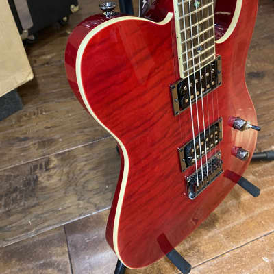 Fender Special Edition Custom Telecaster FMT HH Crimson Red Transparent #ICF22001364 (6lbs, 3.2oz) image 5