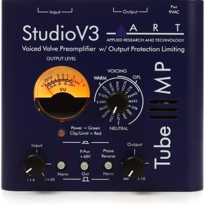 ART Tube MP Studio V3 Mic Preamp and Limiter with Presets 即決送料