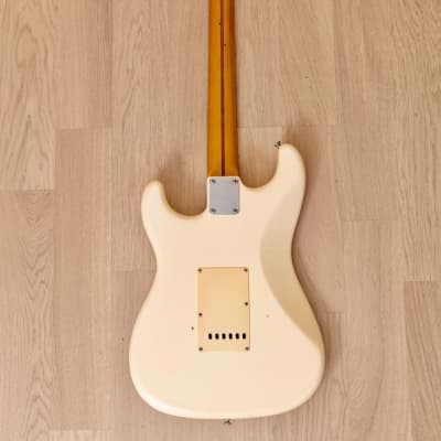1982-83 Fender '57 Stratocaster JV Olympic White, ST57-65 w/ USA Fullerton Pickups, Japan MIJ Fujigen image 3