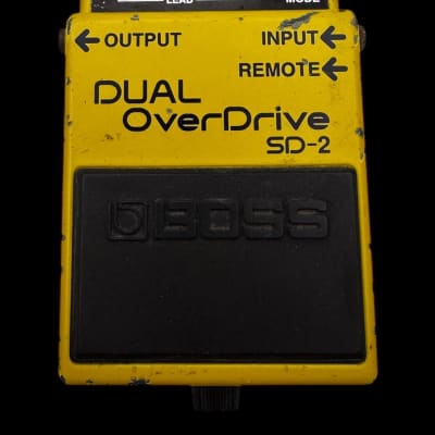 【大幅値下げ】BOSS DUAL OverDrive SD-2 SD-2 DUAL OverDrive（デュアルオーバードライブ） │ BOSS