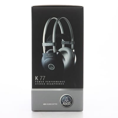 AKG K77 Closed Back Stereo Dynamic Studio Monitor Headphones #48096 image 5
