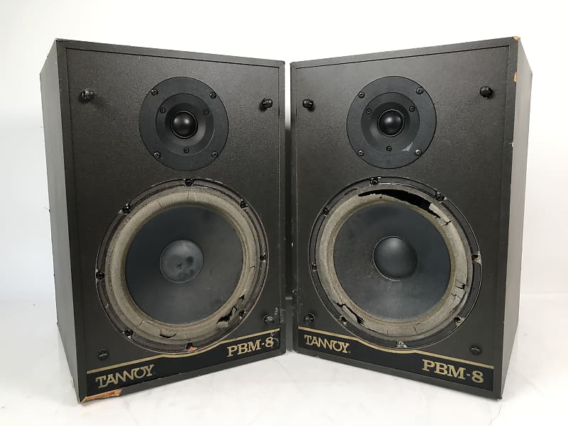 Tannoy PBM-8 Studio Monitor Speaker Pair  			
