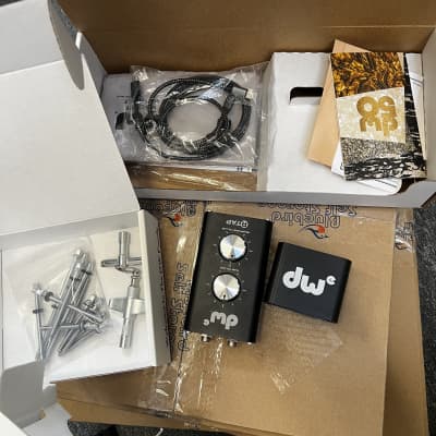 DW DWe 5pc with Cymbals - Candy Black Burst Over Curly Maple image 21