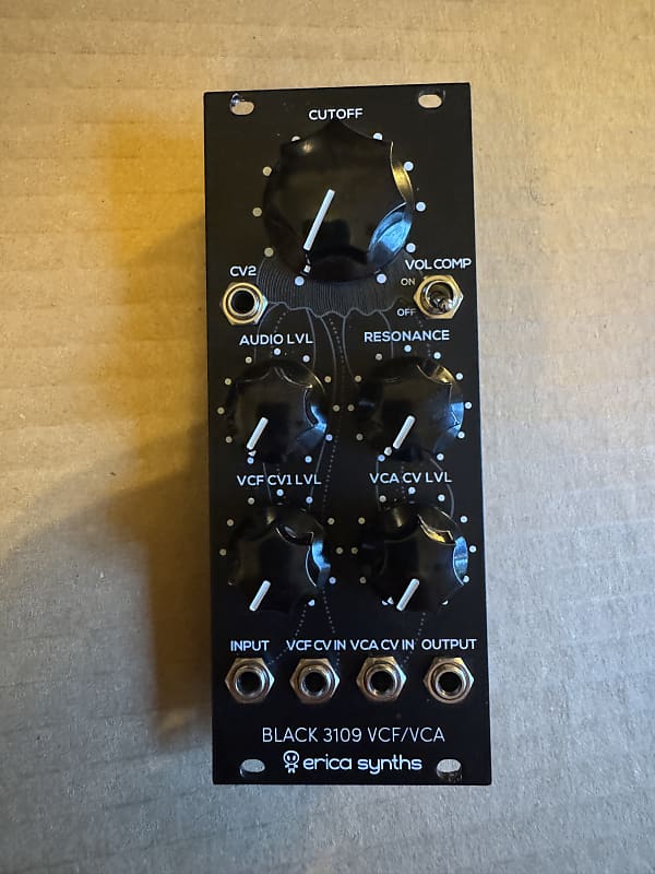 Erica Synths Black 3109 VCF/VCA