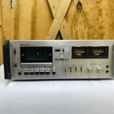 Mitsubishi DT-7 Stereo Cassette Deck w/Dolby NR - Tested & Working - A Rare Find image 1