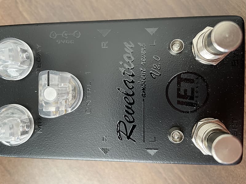 Jet Pedals Revelation Midi Enabled Blackout Reverb