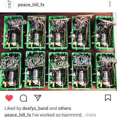 Peace Hill FX Tube Scream 12AU7 Mod Overdrive/Preamp Ibanez