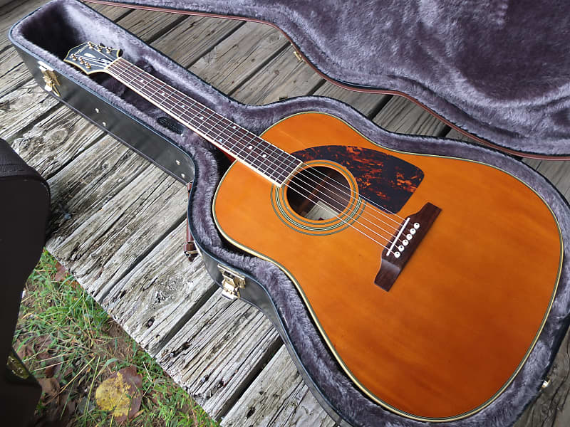 Epiphone AJ-500R-NS - Trans Amber | Reverb