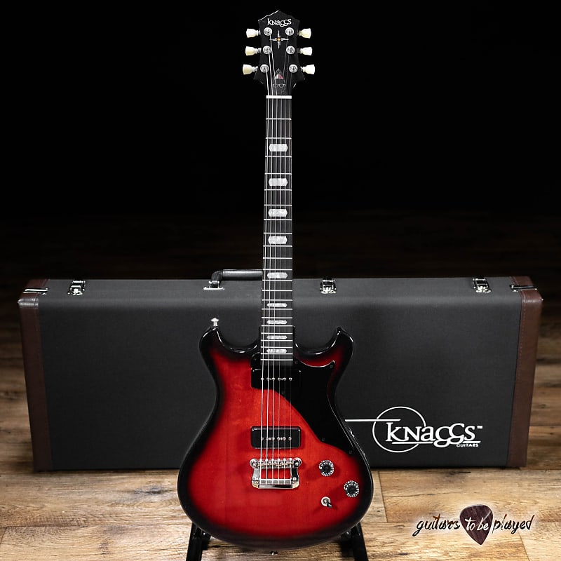 Knaggs Keya-J TT Tyler Tomlinson Signature P-90 Guitar – Cherry BlackBurst image 1